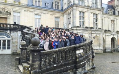 Sortie au château de fontainebleau